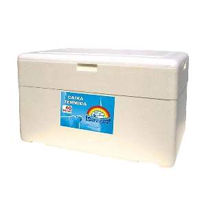 CAIXA ISOPOR   60 LITROS ISOTERM 
