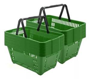 CESTA PLASNEW MERCADO MD 8LT VERDE 8000