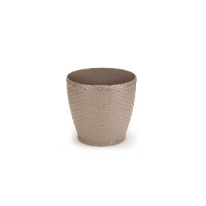 VASO INJEPLAS RATTAN RED 1,8L PALHA 562