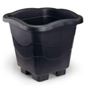 VASO INJEPLASTEC QUAD 10LT PRETO   204