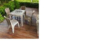 MESA AJA RATTAN QUADRADA CAMURCA 80X80