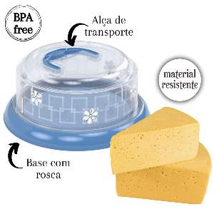 QUEIJEIRA PLASUTIL DECORA ROSCA 5755