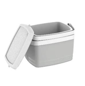 CAIXA TERMICA 05 LITROS SOPRANO CINZA
