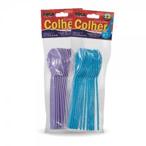COLHER PLASTICA INFANTIL ERCA C/12 1208