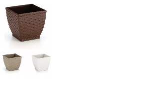 CACHEPOT INJEPL RATTAN QUAD MINI PR 868